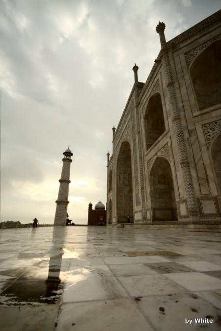 Taj Mahal - od Yamuna River