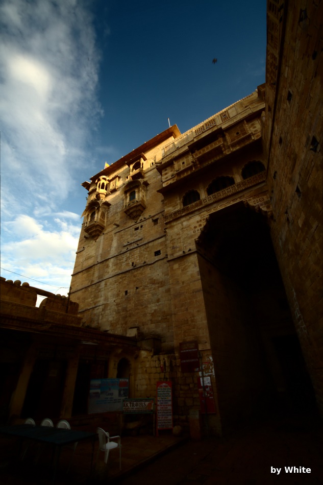 Fort Jaisalmer - zachód