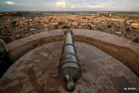 Fort Jaisalmer - zachód